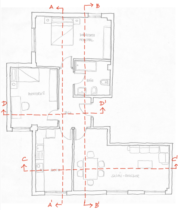 Archivo:Dibuja tu casa-Croquis-Secciones-Planta indicando las secciones-Semana06.png