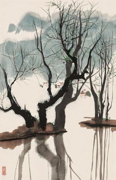 Wu Guanzhong - pintura.jpeg