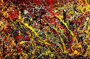 Pintura de Pollock